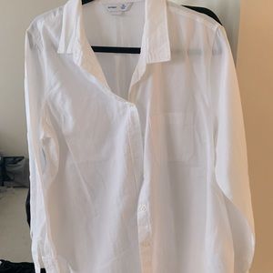 Old Navy Crisp White Shirt